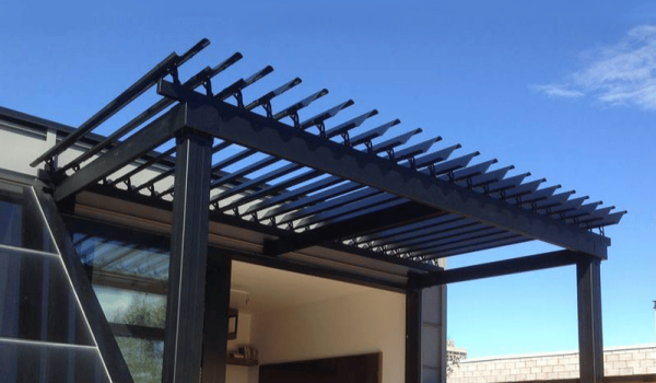 Jual Perlengkapan Material Bangunan Modern di Aceh 4 Canopy Sistem Buka Tutup Sunlouvre