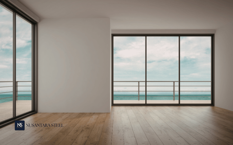 Pintu Aluminium Sliding (Geser)