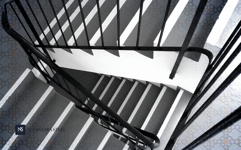 Railing Tangga Stainless Steel