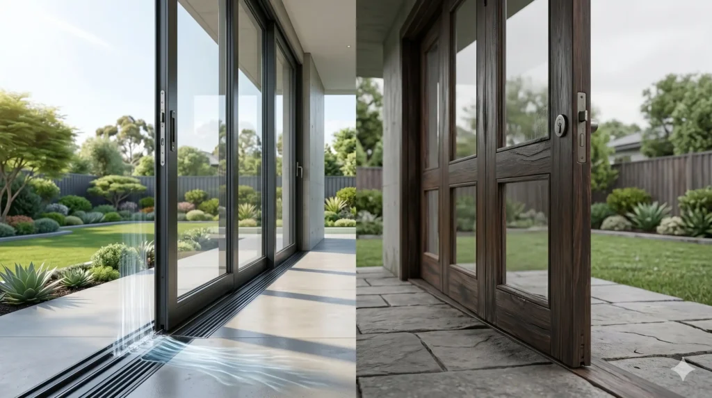 Apa Kelebihan Pintu Aluminium Dibandingkan Pintu Kayu